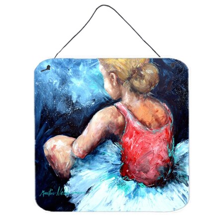 Carolines Treasures Ballet Star Struck Aluminium Metal Wall Or Door Hanging Prints MW1129DS66